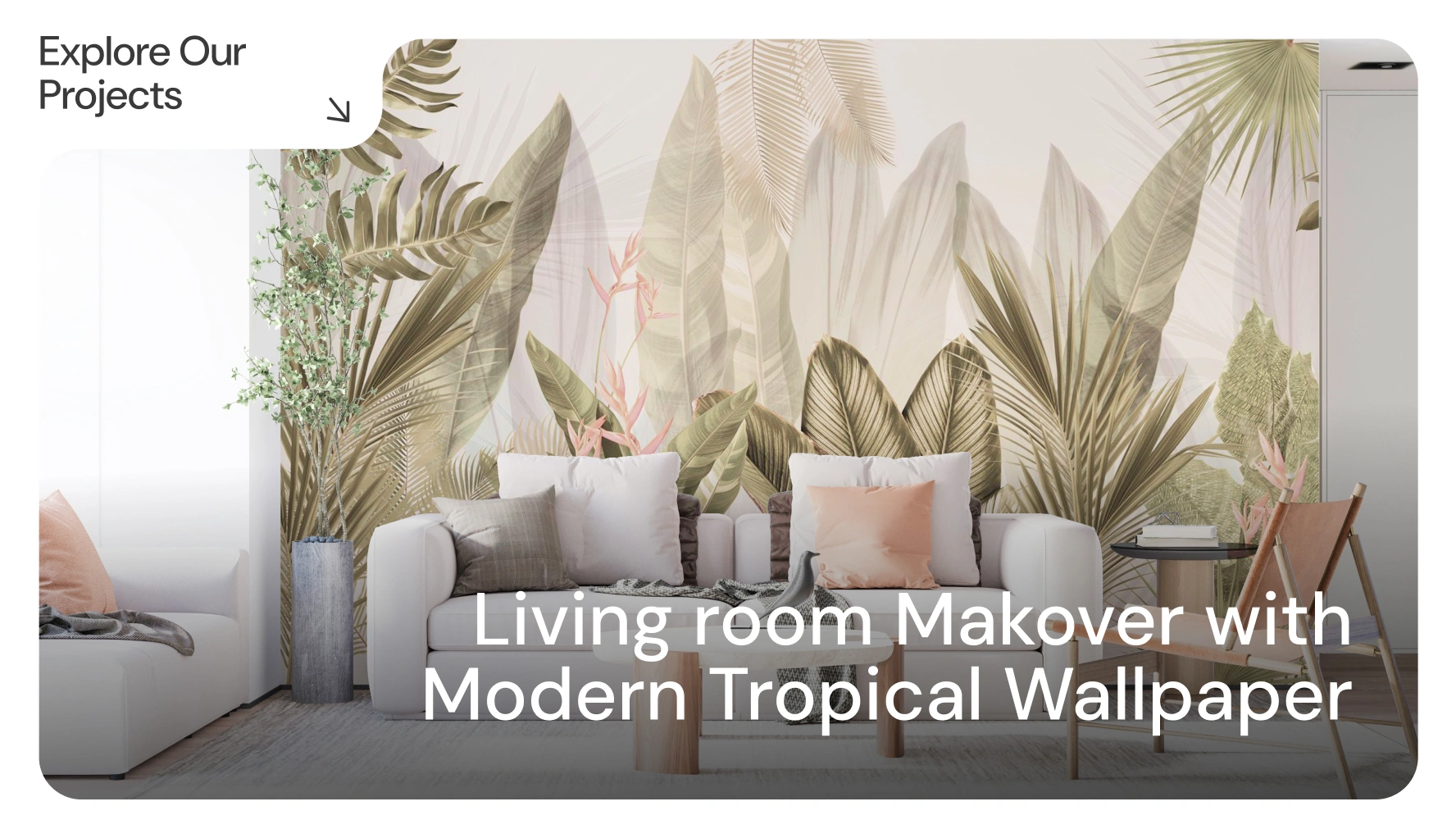 Living Room Minimalist Makeover with Honpo